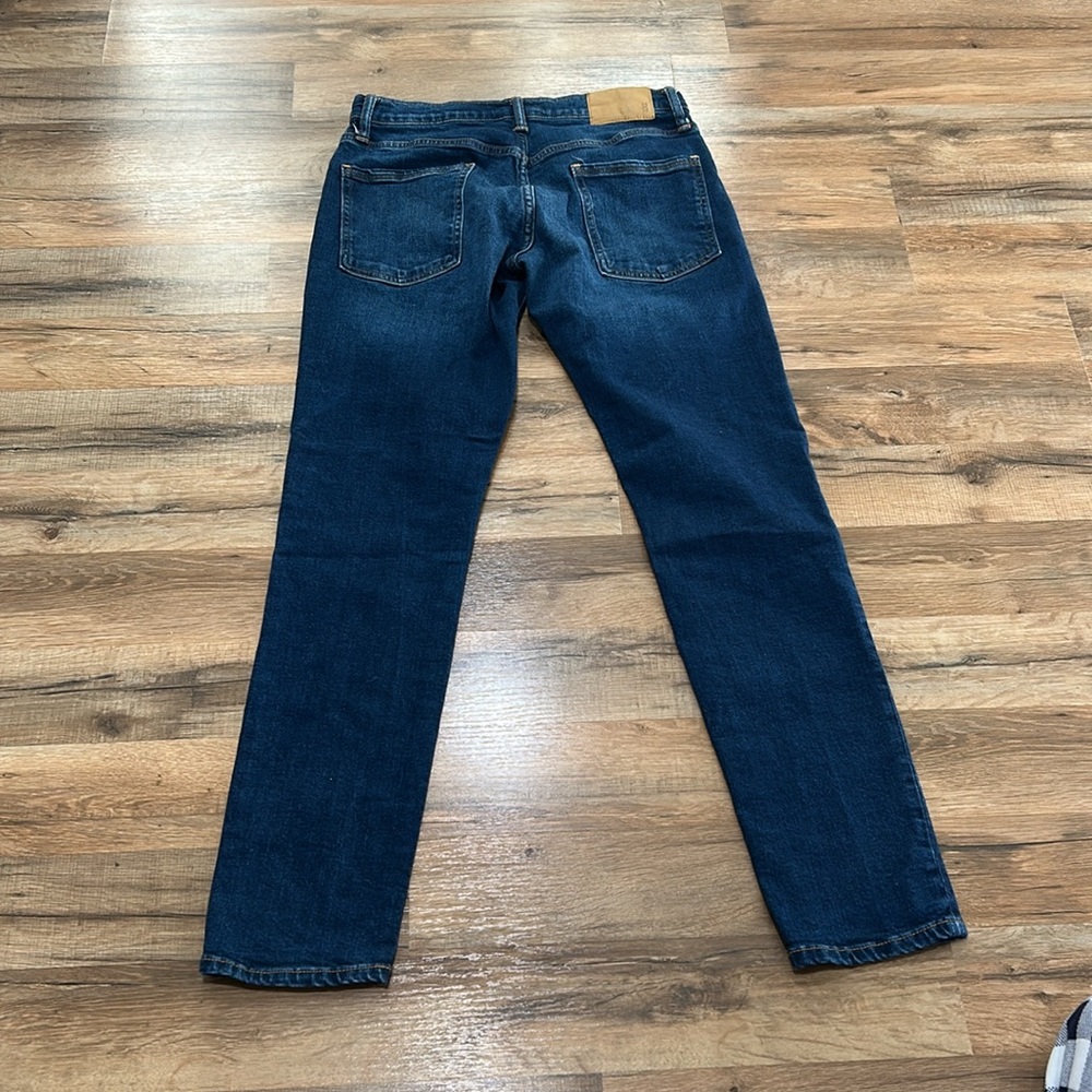 MUTUAL WEAVE THE SLIM MEN  BLUE JEANS  Sz 29 X 32 - Picture 2 of 11